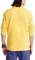 Shop Polo Ralph Lauren SS23 Yellow Half-Zip Sweatshirt with Logo Embroidery Mens. 710857073-002