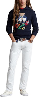 Polo Ralph Lauren SS24 熊標針織連帽衫 - 深藍色 MNPOSWE16821783-410 Lookbook Polo Ralph Lauren SS24 熊標針織連帽衫 - 深藍色 MNPOSWE16821783-410