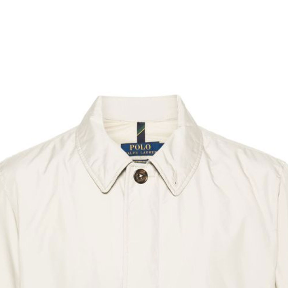 Polo Ralph Lauren SS24  Beige Solid Single-Breasted Hooded Jacket. 710818800-004 圖 6