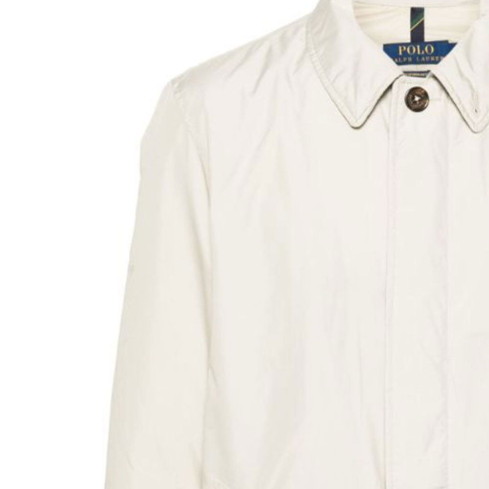 Polo Ralph Lauren SS24  Beige Solid Single-Breasted Hooded Jacket. 710818800-004 圖 7