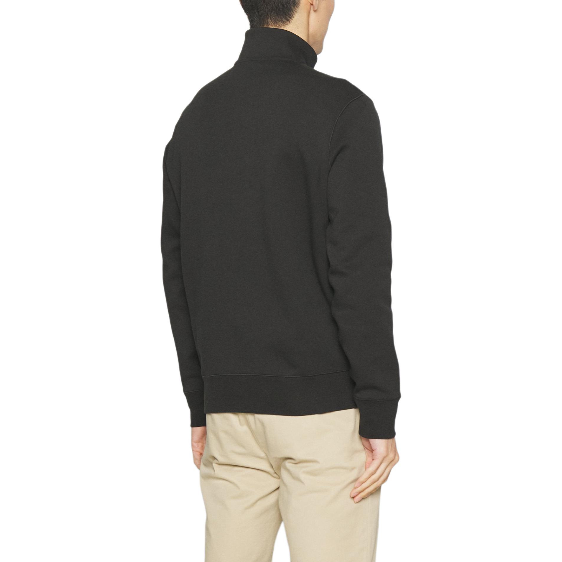 Polo Ralph Lauren SS24  Black Logo Embroidered Zip-Up Sweatshirt. 710905382-006 圖 4