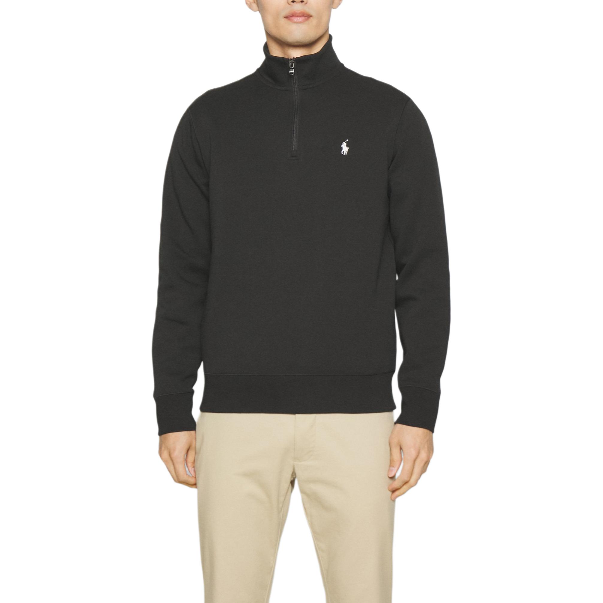 Polo Ralph Lauren SS24  Black Logo Embroidered Zip-Up Sweatshirt. 710905382-006 圖 5