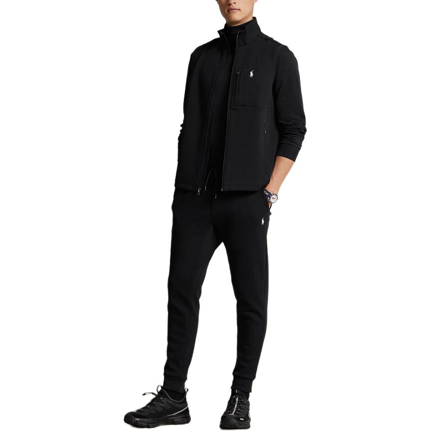 Details for Polo Ralph Lauren SS24 黑色刺繡Logo休閒拉鍊背心 MNPOKNI1N220006-001