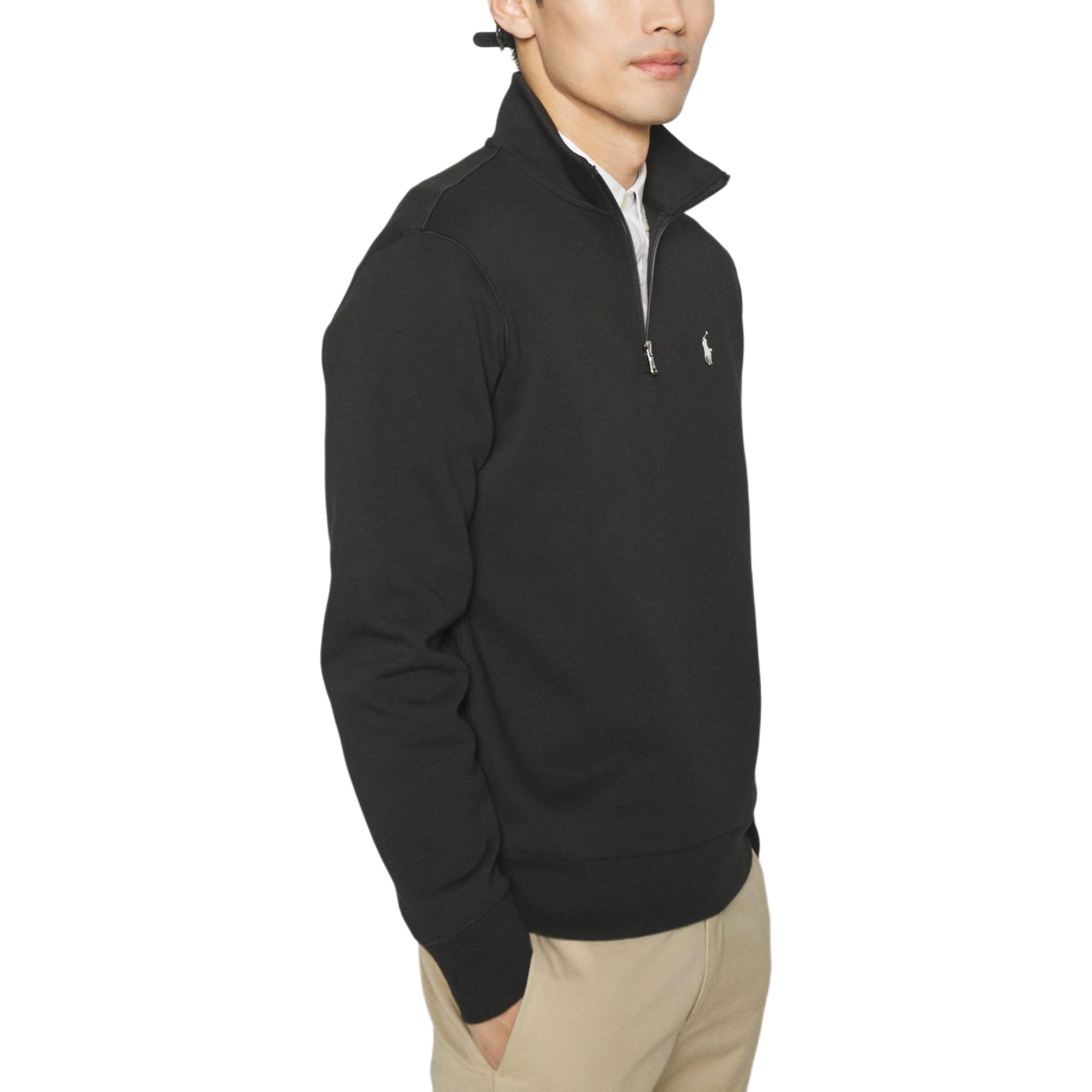 Polo Ralph Lauren SS24  Black Logo Embroidered Zip-Up Sweatshirt. 710905382-006 圖 6