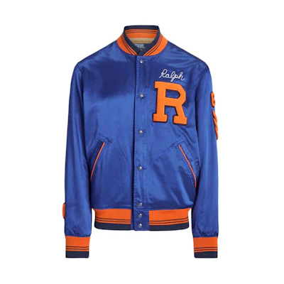 Polo Ralph Lauren SS24 Blue Striped Logo Long-Sleeve Jacket MNPOOTW16021330-400