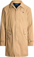 Polo Ralph Lauren SS24 Brown Casual Long Coat with Logo Embroidery. MNPOOTW16021403-260 Polo Ralph Lauren SS24 Brown Casual Long Coat with Logo Embroidery. MNPOOTW16021403-260