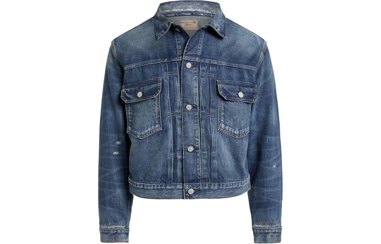 Polo Ralph Lauren SS24  Casual Loose-Fit Denim Jacket in Indigo. MNPOOTW16021373-400 圖 2