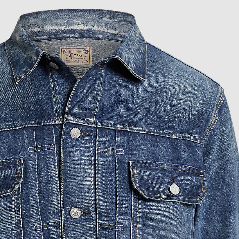 Polo Ralph Lauren SS24  Casual Loose-Fit Denim Jacket in Indigo. MNPOOTW16021373-400 圖 7