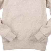 Shop Polo Ralph Lauren SS24 米色小馬刺繡半拉鏈套頭衫 710929587-007
