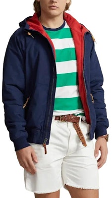 Polo Ralph Lauren SS24 海軍藍連帽拉鍊外套 MNPOOTW16021-301 Shop Polo Ralph Lauren SS24 海軍藍連帽拉鍊外套 MNPOOTW16021-301