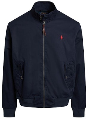 Polo Ralph Lauren SS24 海軍藍Harrington夾克 刺繡Logo外套 MNPOOTW16021299-410 Order Polo Ralph Lauren SS24 海軍藍Harrington夾克 刺繡Logo外套 MNPOOTW16021299-410