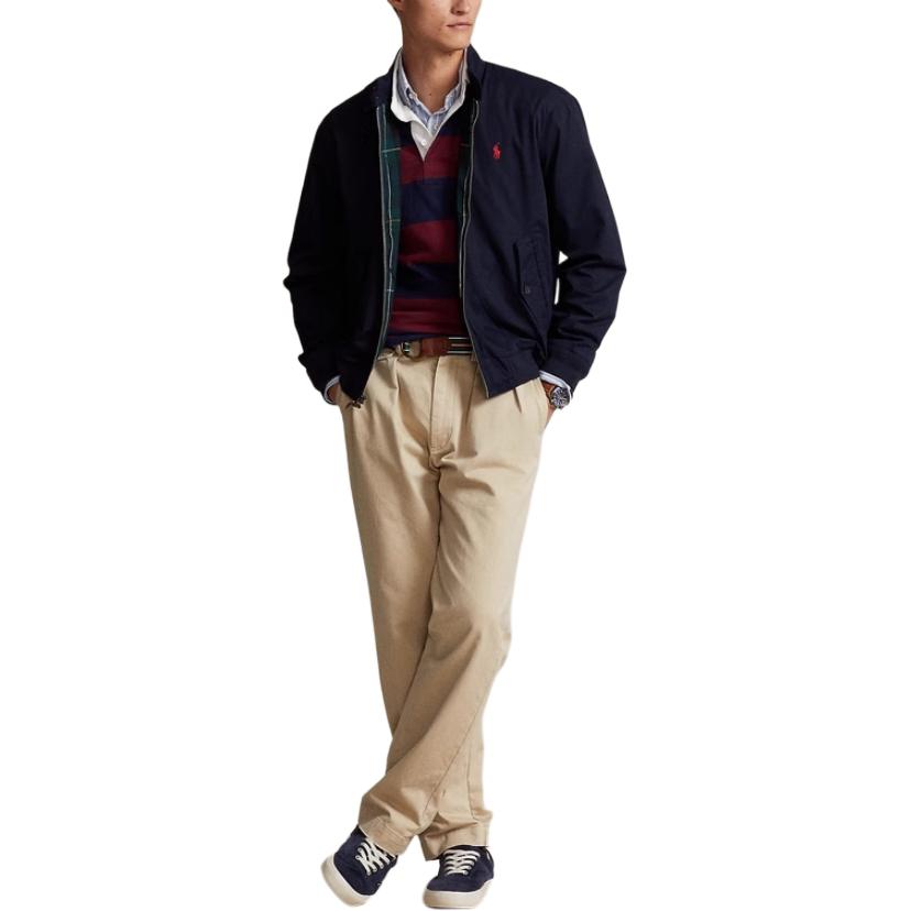 Lookbook Polo Ralph Lauren SS24 海軍藍Harrington夾克 刺繡Logo外套 MNPOOTW16021299-410