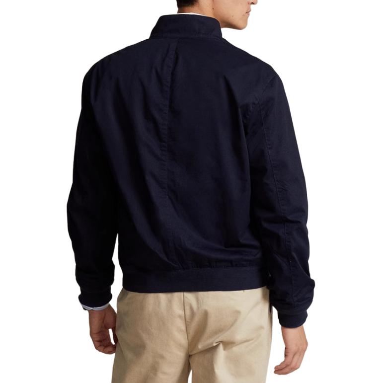 Purchase Polo Ralph Lauren SS24 海軍藍Harrington夾克 刺繡Logo外套 MNPOOTW16021299-410