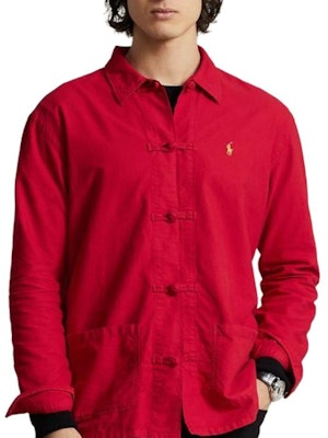 Polo Ralph Lauren SS24 紅色寬鬆版長袖襯衫帶小馬標誌 MNPOWOV16823299-600 Shop Polo Ralph Lauren SS24 紅色寬鬆版長袖襯衫帶小馬標誌 MNPOWOV16823299-600