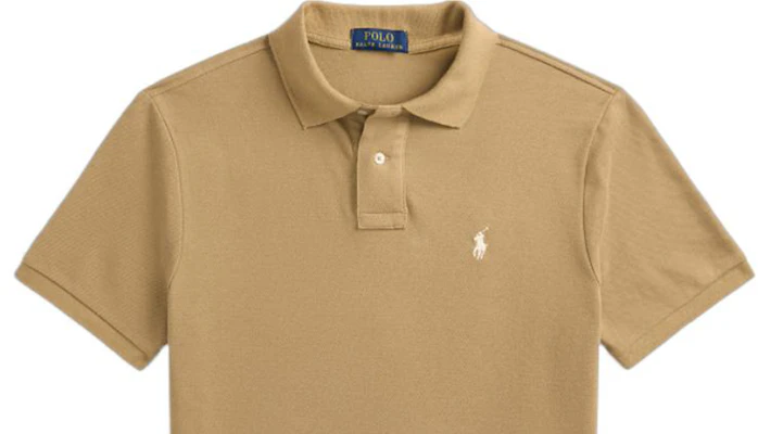 Polo Ralph Lauren SS24 修身版短袖 Polo 衫 淺米色 MNPOKNI1N822481-260 Sizing Polo Ralph Lauren SS24 修身版短袖 Polo 衫 淺米色 MNPOKNI1N822481-260