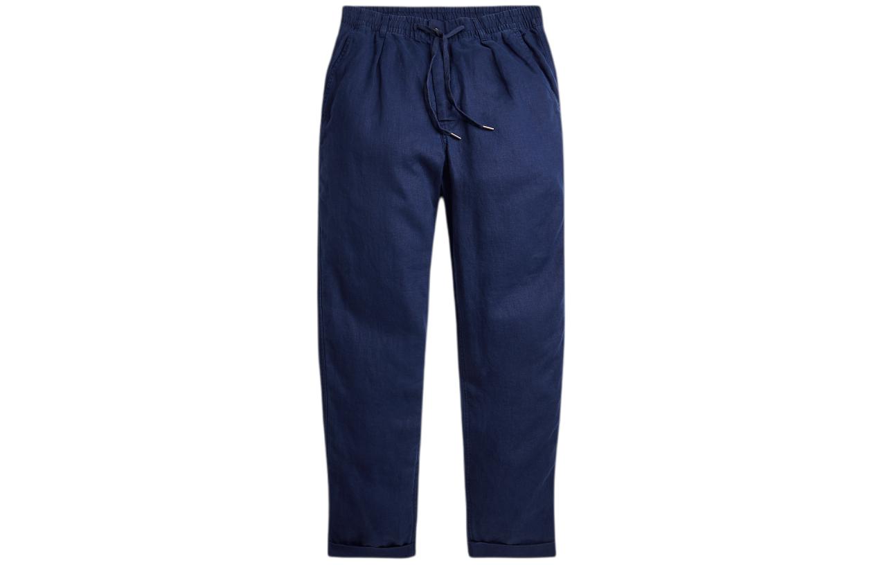 Polo Ralph Lauren SS24  Slim Fit Straight Casual Pants in Deep Blue. MNPOPNT1BQ20420-410