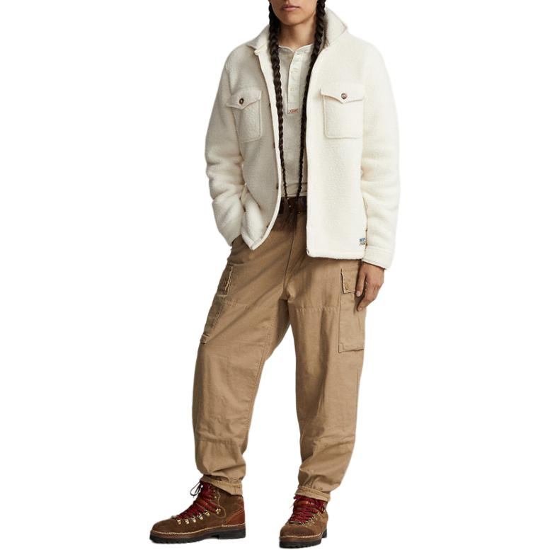 Polo Ralph Lauren SS24  Solid Casual Cream Single-Breasted Jacket. MNPOWOV16823295-101 圖 3