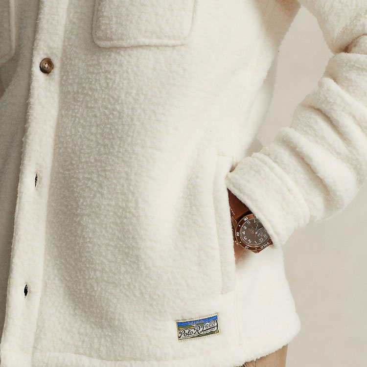 Polo Ralph Lauren SS24  Solid Casual Cream Single-Breasted Jacket. MNPOWOV16823295-101 圖 7