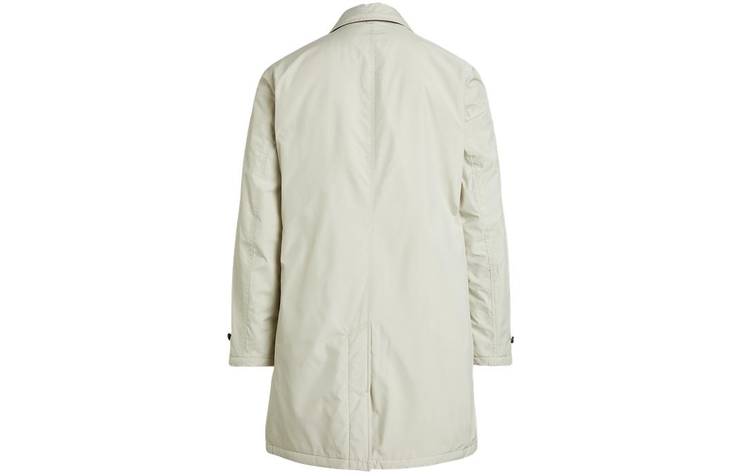 Polo Ralph Lauren SS24  Solid Cotton Long Sleeve Shirt Jacket - Stoneware Gray MNPOOTW12820086-020 圖 3