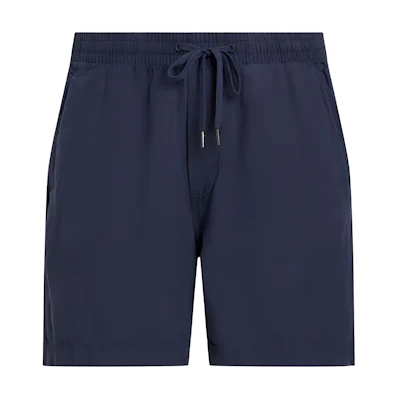Polo Ralph Lauren SS24 Solid Drawstring Mid-Rise Casual Shorts Navy MNPOSHO14G20486-410