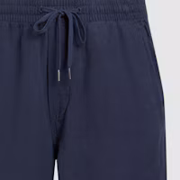 Shop Polo Ralph Lauren SS24海軍藍抽繩中腰休閒短褲 MNPOSHO14G20486-410