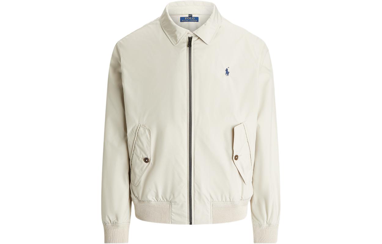 Polo Ralph Lauren SS24  Solid Logo Embroidered Jacket - Stone Gray. MNPOOTW16021321-020 圖 2