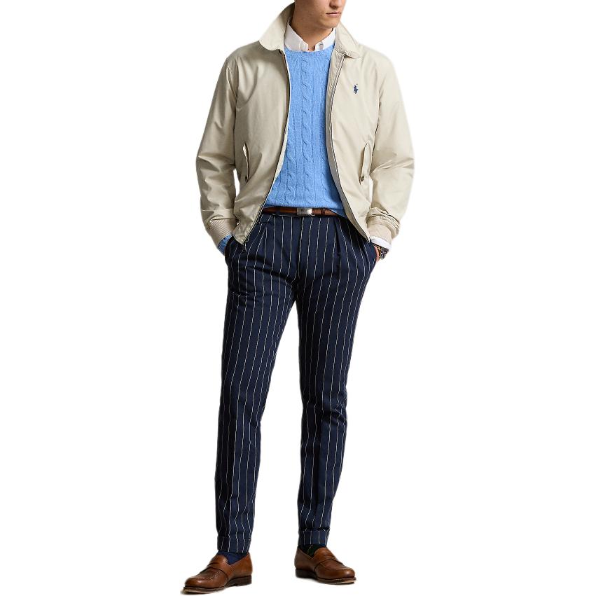 Polo Ralph Lauren SS24  Solid Logo Embroidered Jacket - Stone Gray. MNPOOTW16021321-020 圖 3