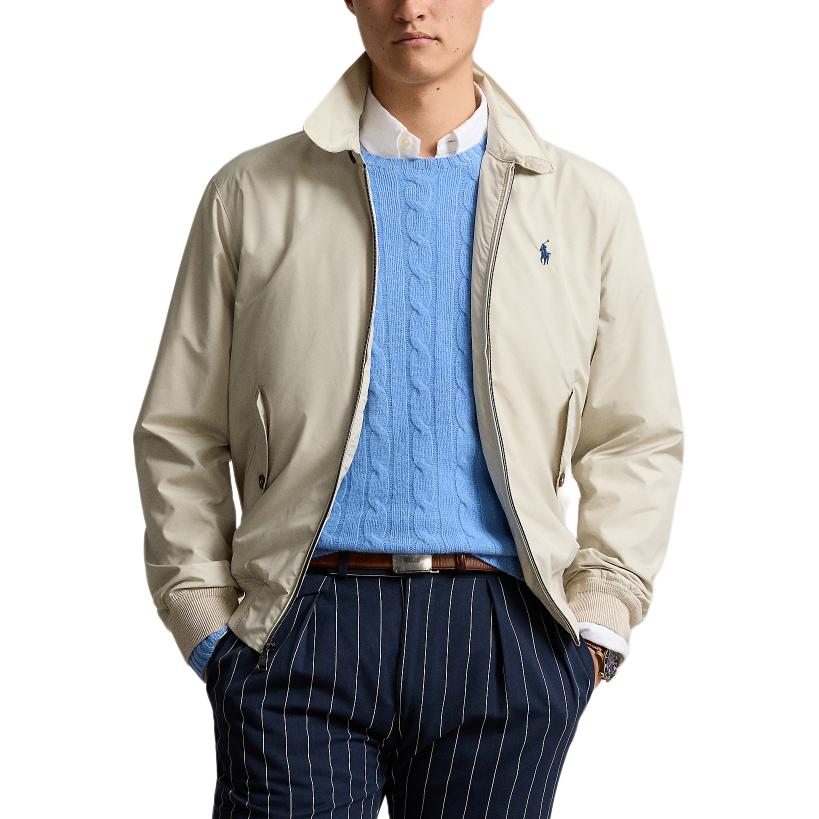 Polo Ralph Lauren SS24  Solid Logo Embroidered Jacket - Stone Gray. MNPOOTW16021321-020 圖 4