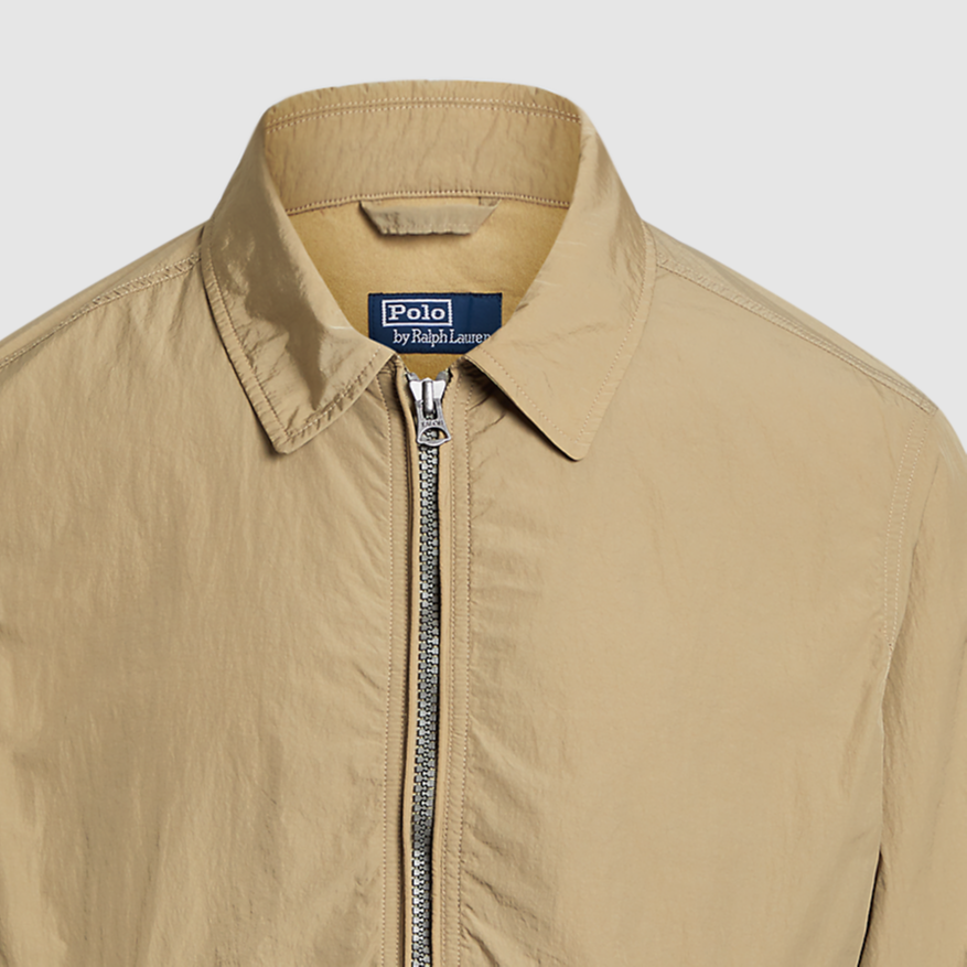 Polo Ralph Lauren SS24  Solid Logo Patch Casual Long Sleeve Jacket - Desert Khaki MNPOOTW16021358-250 圖 4