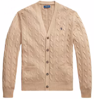 Order Polo Ralph Lauren SS24 米色純色V領休閒針織長袖毛衣 MNPOSWE16821786-200