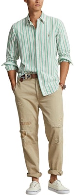 Polo Ralph Lauren SS24 條紋刺繡小馬長袖襯衫 多色款 MNPOWOV16823334-999 Lookbook Polo Ralph Lauren SS24 條紋刺繡小馬長袖襯衫 多色款 MNPOWOV16823334-999