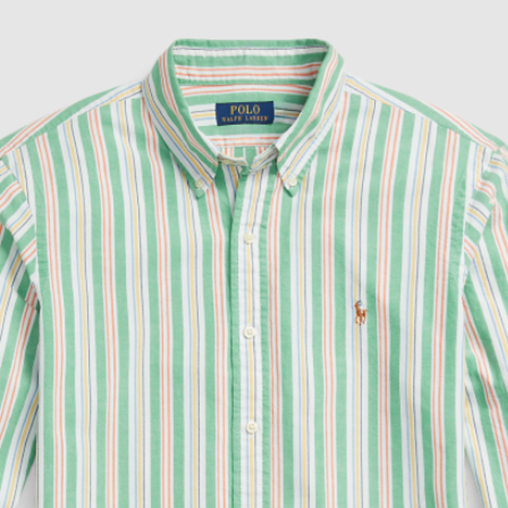 Details for Polo Ralph Lauren SS24 條紋刺繡小馬長袖襯衫 多色款 MNPOWOV16823334-999