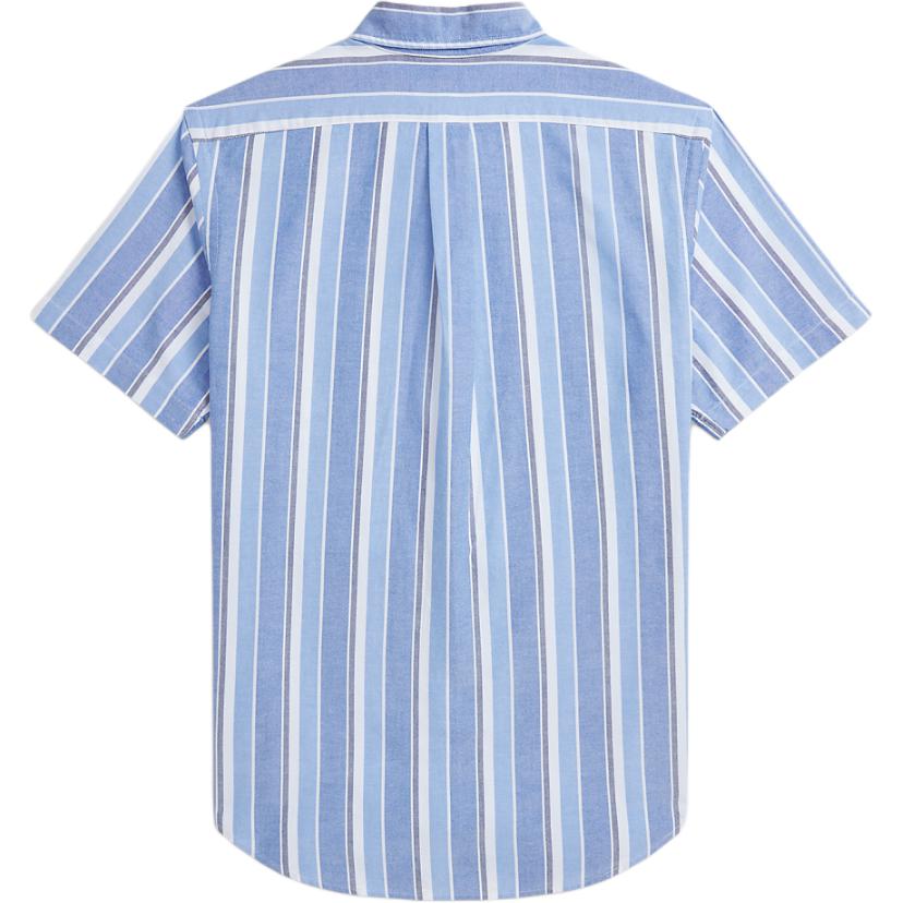 Polo Ralph Lauren SS24  Striped Logo Embroidered Short-Sleeve Shirt Multicolor MNPOWOV1N820823-100 圖 3