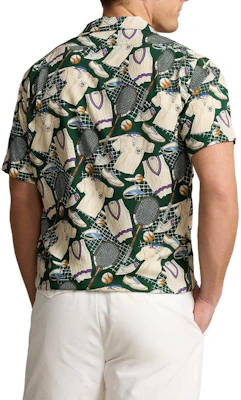 Polo Ralph Lauren SS24 網球印花短袖襯衫 多色 MNPOWOV1N820748-300 Shop Polo Ralph Lauren SS24 網球印花短袖襯衫 多色 MNPOWOV1N820748-300