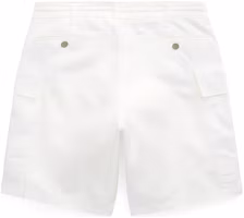 Lookbook Polo Ralph Lauren SS24 白色休閒抽繩多功能短褲 782928599-001