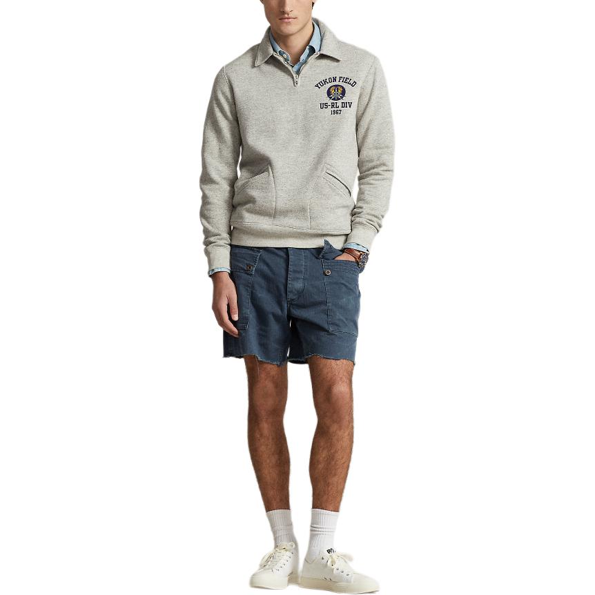 Polo Ralph Lauren SS24 Alphanumeric Print Casual Long Sleeve Sweater Grey. MNPOKNI16823546-020 圖 3