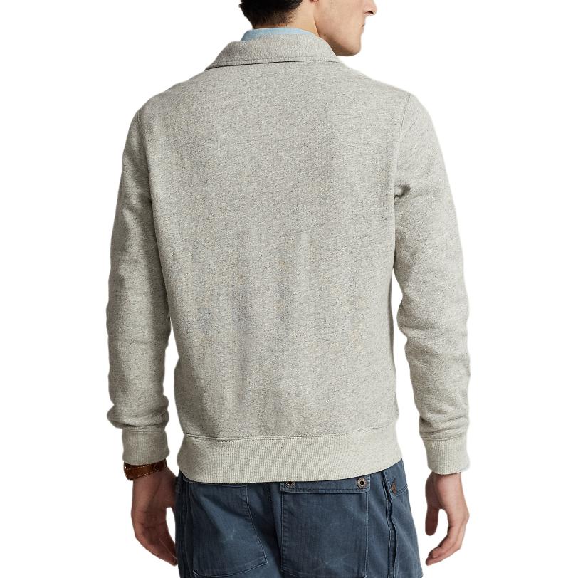 Polo Ralph Lauren SS24 Alphanumeric Print Casual Long Sleeve Sweater Grey. MNPOKNI16823546-020 圖 5