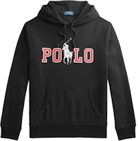 Polo Ralph Lauren SS24 Big Pony Logo Hoodie Unisex Black MNPOKNI16821962-001 Polo Ralph Lauren SS24 Big Pony Logo Hoodie Unisex Black MNPOKNI16821962-001