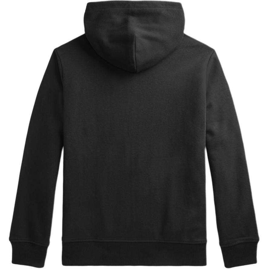 Lookbook Polo Ralph Lauren SS24大马标志连帽衫 男女款 黑色 MNPOKNI16821962-001