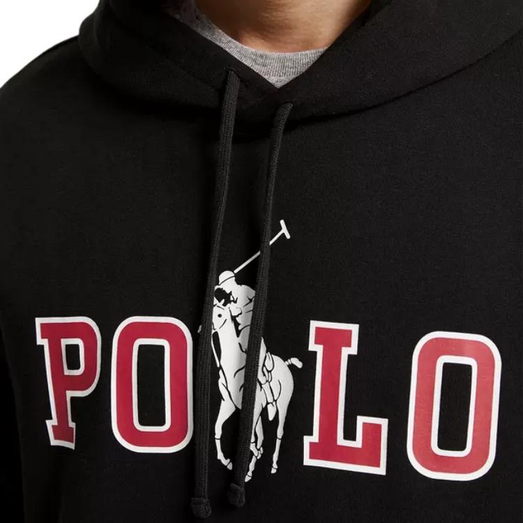 Details for Polo Ralph Lauren SS24大马标志连帽衫 男女款 黑色 MNPOKNI16821962-001