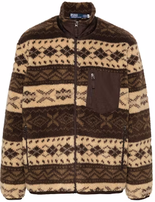 Polo Ralph Lauren SS24 Jaket Pria Coklat Motif Garis Longgar dengan Resleting 710938361-001 Buy Polo Ralph Lauren SS24 Jaket Pria Coklat Motif Garis Longgar dengan Resleting 710938361-001