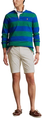 Polo Ralph Lauren SS24 男款經典低腰休閒短褲 石米色 MNPOSHO14G20226-250 Lookbook Polo Ralph Lauren SS24 男款經典低腰休閒短褲 石米色 MNPOSHO14G20226-250