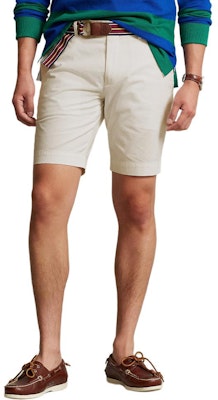 Polo Ralph Lauren SS24 男款經典低腰休閒短褲 石米色 MNPOSHO14G20226-250 Shop Polo Ralph Lauren SS24 男款經典低腰休閒短褲 石米色 MNPOSHO14G20226-250