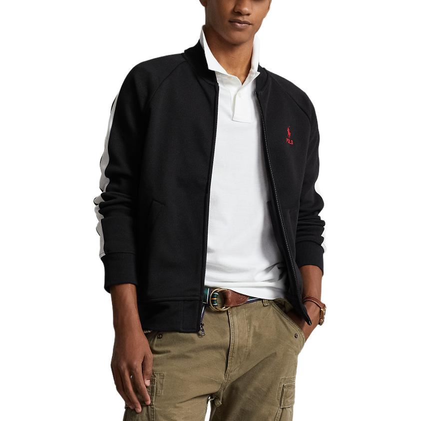 Polo Ralph Lauren SS24 Embroidered Logo Knit Zip Jacket Black - MNPOKNI16823612-001 圖 5