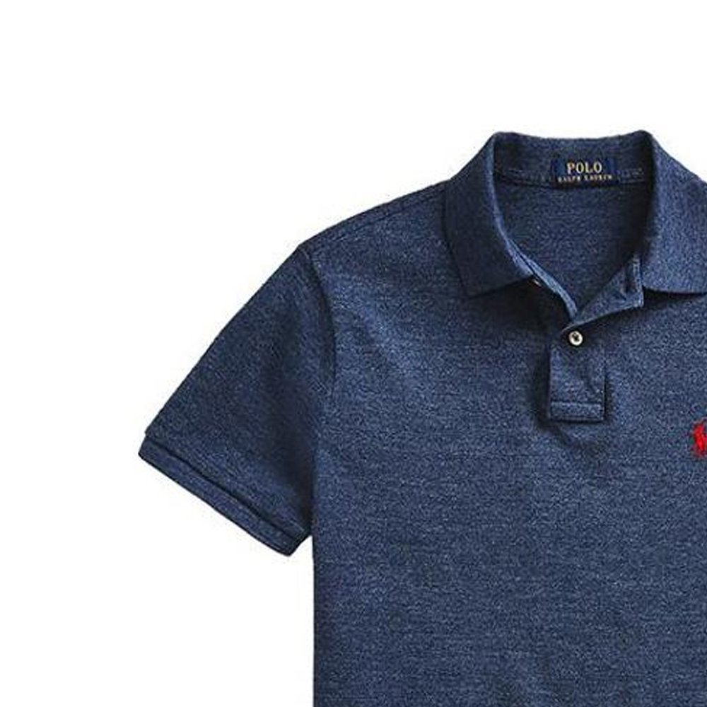 Lookbook Polo Ralph Lauren SS24 刺繡小馬修身短袖โปโล衫 海軍藍 男款 710794275-053