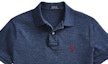 Sizing Polo Ralph Lauren SS24 刺繡小馬修身短袖โปโล衫 海軍藍 男款 710794275-053