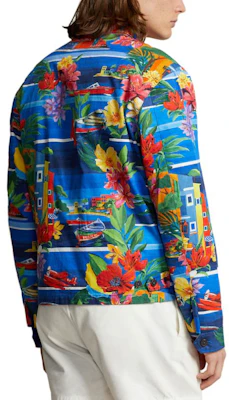 Chaqueta Cuello Alto Estampado Floral Polo Ralph Lauren SS24 Azul Océano MNPOOTW16021319-999 Shop Chaqueta Cuello Alto Estampado Floral Polo Ralph Lauren SS24 Azul Océano MNPOOTW16021319-999