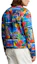 Shop Chaqueta Cuello Alto Estampado Floral Polo Ralph Lauren SS24 Azul Océano MNPOOTW16021319-999