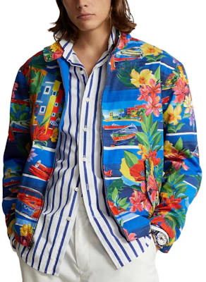Chaqueta Cuello Alto Estampado Floral Polo Ralph Lauren SS24 Azul Océano MNPOOTW16021319-999 Purchase Chaqueta Cuello Alto Estampado Floral Polo Ralph Lauren SS24 Azul Océano MNPOOTW16021319-999