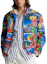 Purchase Chaqueta Cuello Alto Estampado Floral Polo Ralph Lauren SS24 Azul Océano MNPOOTW16021319-999